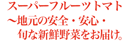 販売所＆観光農園｜スーパーフルーツトマト NKKアグリドリーム